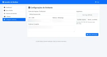 Script Php — Gerador De Recibos