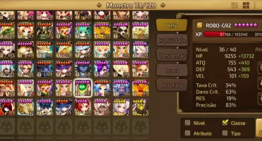 Conta SW muitos mobs 6* - Chama que ta barato!!!$$