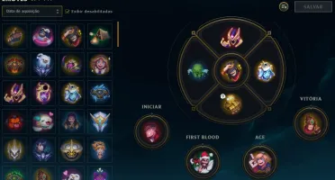 CONTA DIAMANTE PROMOÇÃO, 154 SKINS