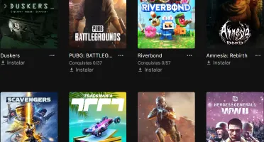 Conta epic games