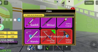 Conta Blox Fruits [Com 2Raça V4 + 2X Money 2X Drops E 2 Bau]