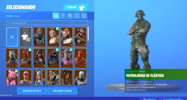 CONTA FORTNITE MAIS DE 90 SKINS,C/SALVE O MUNDO "RaRa"