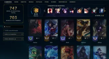 Cota Lol Todos Os Champs Esmeralda