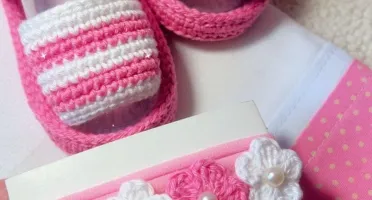 Kit Bebê Sandalinha Personalizado