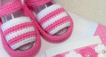 Kit Bebê Sandalinha Personalizado