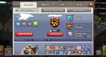 Cv18 - 95% Full - 2 Heróis Full - 14 Equipamentos Full