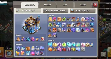 Cv18 - 95% Full - 2 Heróis Full - 14 Equipamentos Full