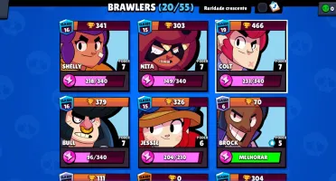 Brawl stars 20/55