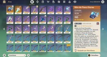 Genshin Impact - Conta Neuvillette Com Assinatura⭐ Ar 47