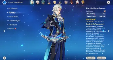 Genshin Impact - Conta Neuvillette Com Assinatura⭐ Ar 47