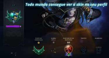 Mude a background do seu perfil no League of Legends - 2025