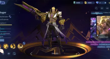 Mitico III, 92 Personagens, 210 Skin, Full Emblema
