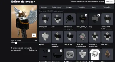Conta Roblox 2010 masculina FA
