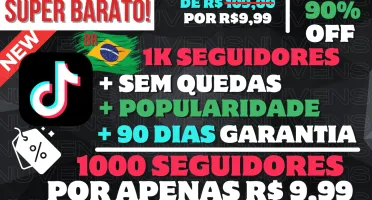 Seguidores Tiktok - O Melhor E Mais Barato