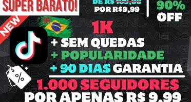 Seguidores Tiktok - O Melhor E Mais Barato