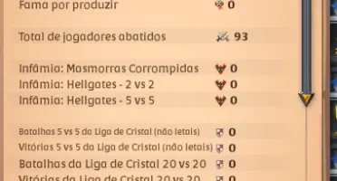 Conta Albion 750M | Craft | T8 Minerador | 5 Classes 800/800