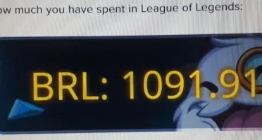 Conta LOL master