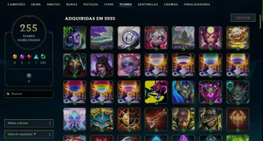 Conta Platina, +377 Skins, +119 Chromas, +47 sentinelas ETC.