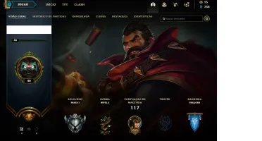 CONTA LEAGUE OF LEGENDS - SEASON 6 - LVL 48 - PRATA I