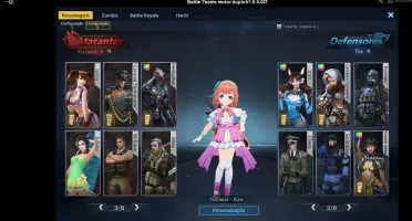 Vendo conta battle teams