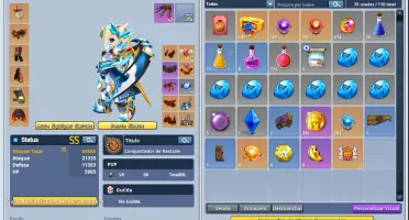 Conta do Grand Chase Classic Com 8 Personagem LEV 85