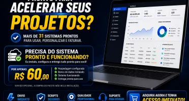 31 Sistemas PHP + MySQL Prontos | PDV, Loja, OS e Gestão