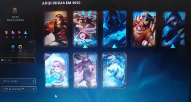 Conta League Of Legend, recente, mmr alto
