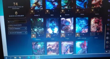 Conta League Of Legend, recente, mmr alto
