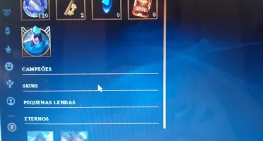 Conta League Of Legend, recente, mmr alto
