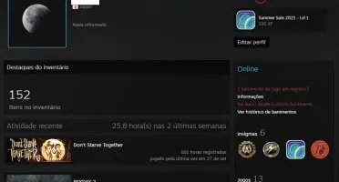 CONTA STEAM COM CSGO PRIME E + 9 GAMES