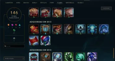 CONTA SUPER RARA COM RAMMUS REI E ELISE VITORIOSA