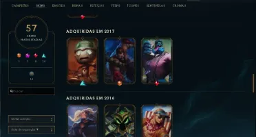 CONTA SUPER RARA COM RAMMUS REI E ELISE VITORIOSA