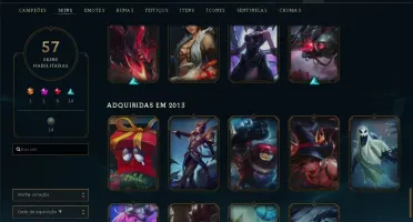 CONTA SUPER RARA COM RAMMUS REI E ELISE VITORIOSA