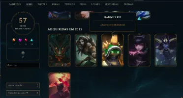 CONTA SUPER RARA COM RAMMUS REI E ELISE VITORIOSA