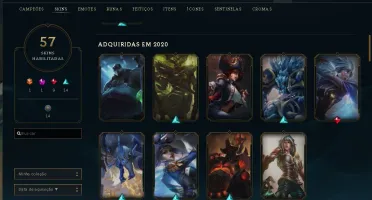 CONTA SUPER RARA COM RAMMUS REI E ELISE VITORIOSA