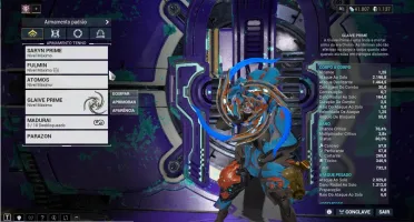 Conta Warframe com +1100 platinas, mr10 e armas builds