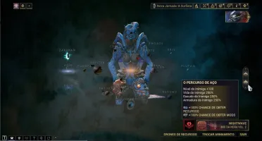 Conta Warframe com +1100 platinas, mr10 e armas builds
