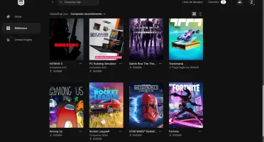 Conta Fortinite Com Umas Skin E Alguns Jogos Pagos