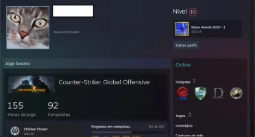 Conta csgo prime 2 jogos e medalha 2021 e operação diamante