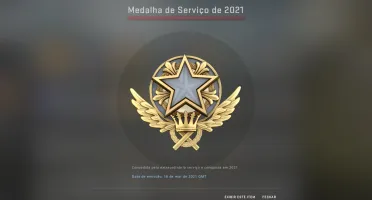 Conta csgo prime 2 jogos e medalha 2021 e operação diamante
