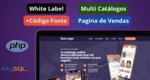 Plataforma PHP para Catálogos Sucesso de Vendas