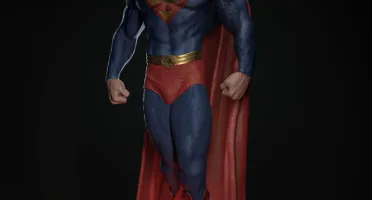 Superman 2024 Stl 3D Black