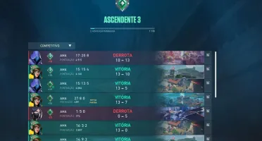CONTA COM MUITAS SKINS ASCENDENTE 2