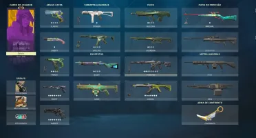 CONTA COM MUITAS SKINS ASCENDENTE 2