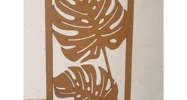 Quadro Decorativo Folha Costela de Adão mdf 3mm