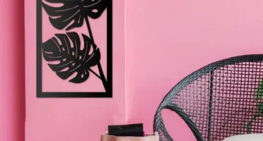 Quadro Decorativo Folha Costela de Adão mdf 3mm