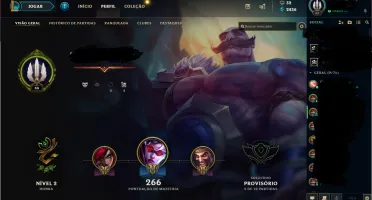 League of Legends SEM ELO LVL 33