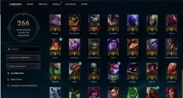 League of Legends SEM ELO LVL 33