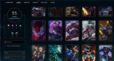 League of Legends SEM ELO LVL 33