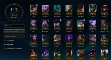 Vendo conta LoL